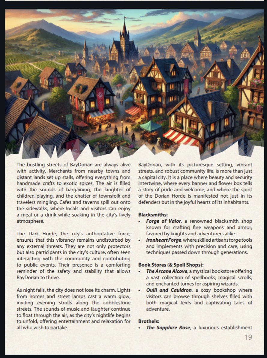 Astrelon Realm of Meriden (Print)