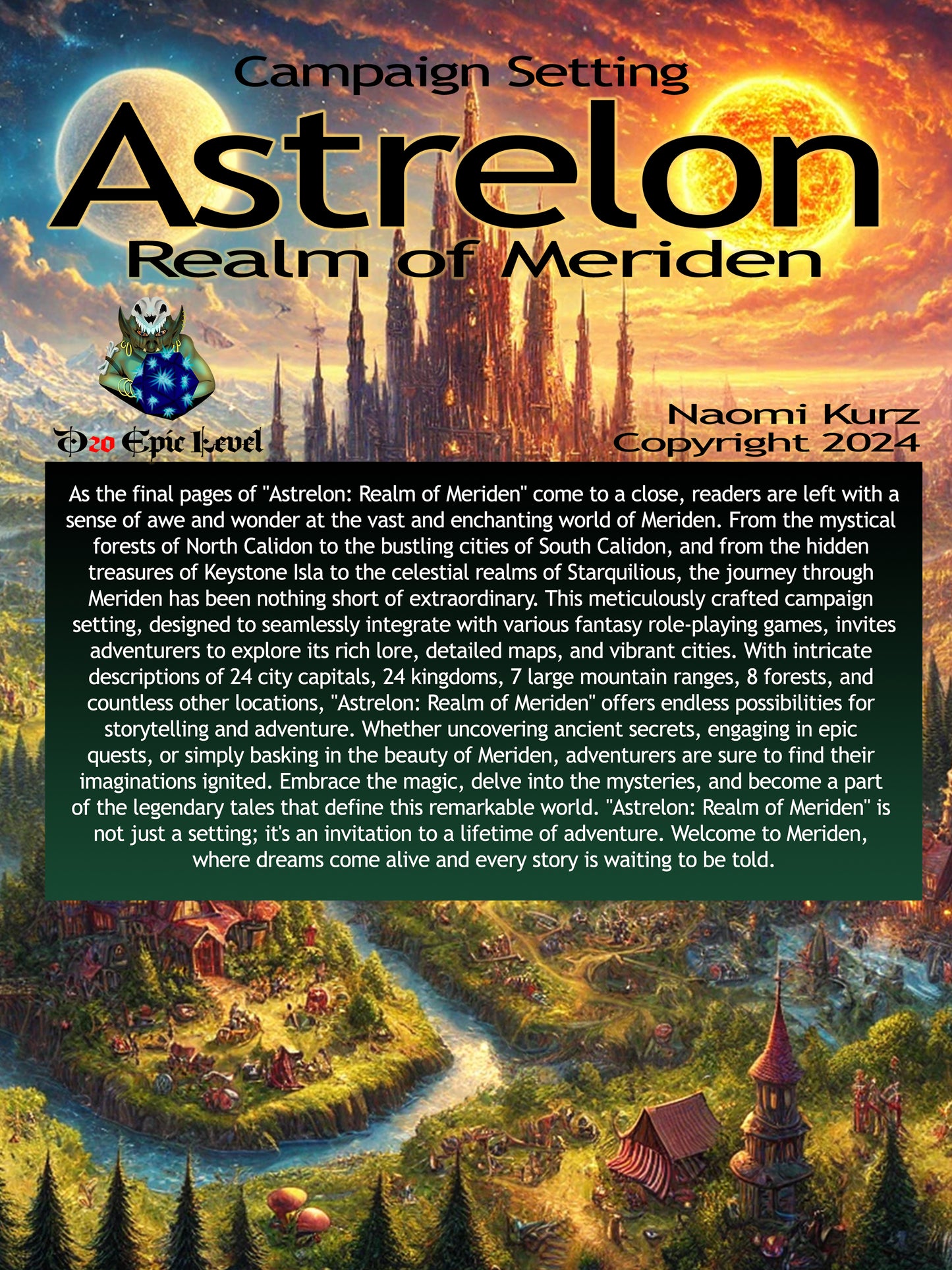 Astrelon Realm of Meriden (Print)