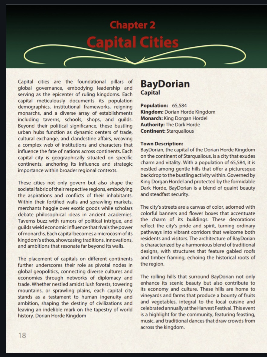 Astrelon Realm of Meriden (PDF) World Setting Campaign Book, Any system