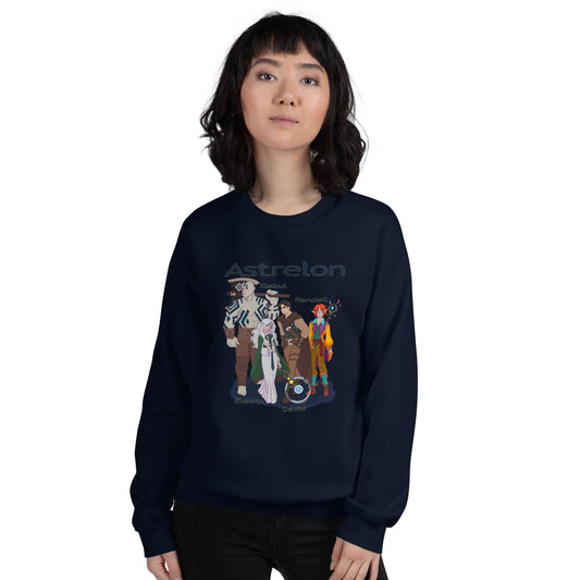 Astrelon Party Figures Unisex Sweatshirt