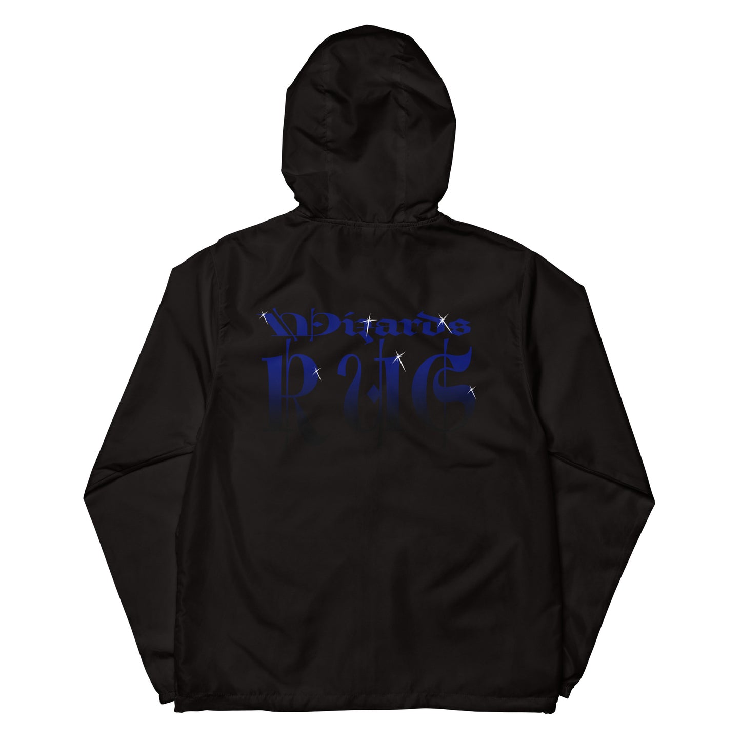 Wizard R US Unisex lightweight zip up windbreaker