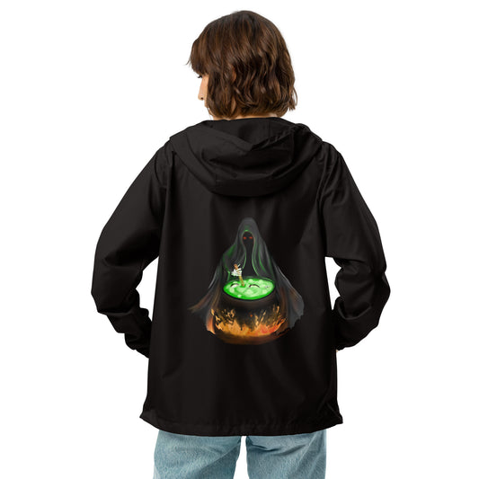 Warlock Reaper Unisex lightweight zip up windbreaker