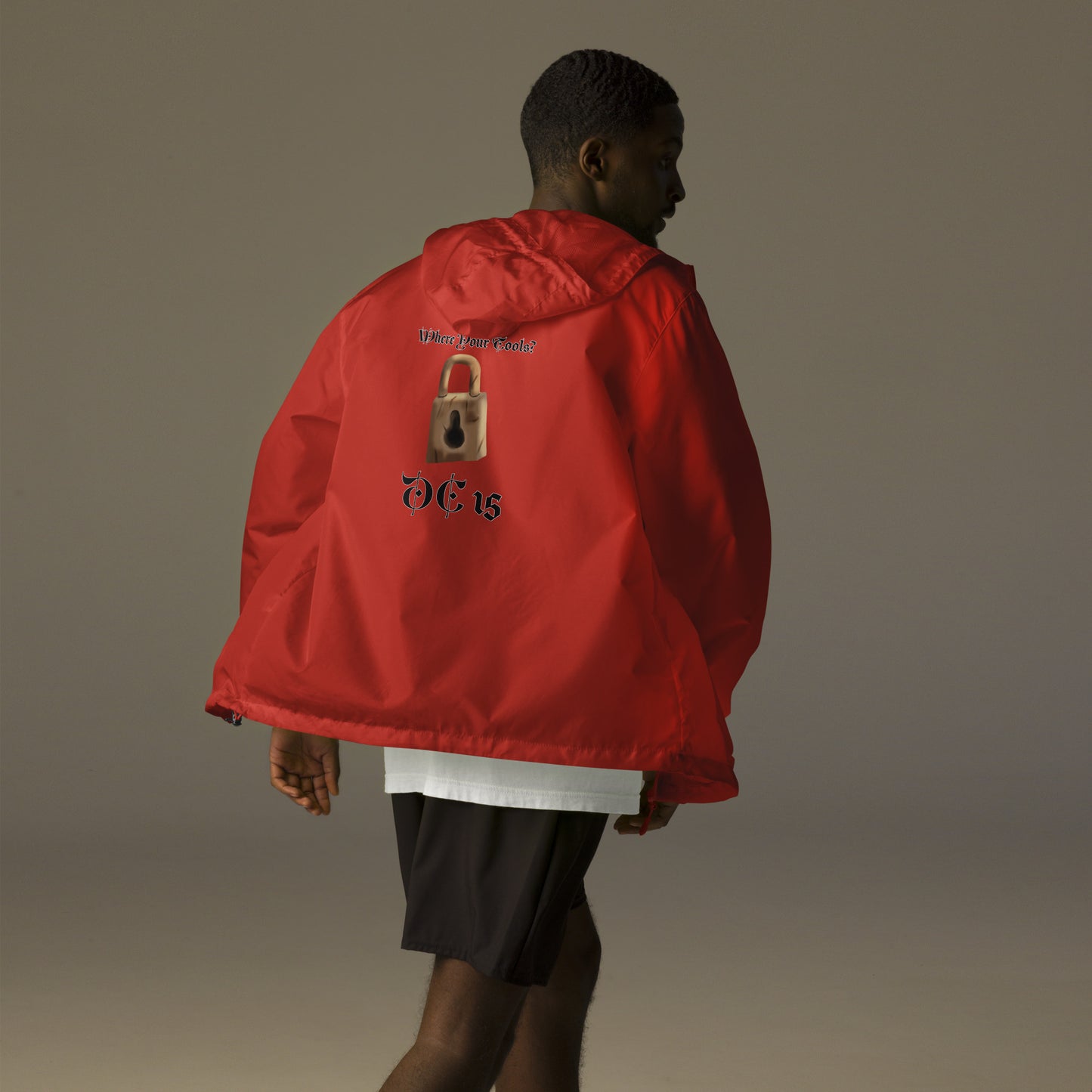 Where Your Tools? Unisex lightweight zip up windbreaker