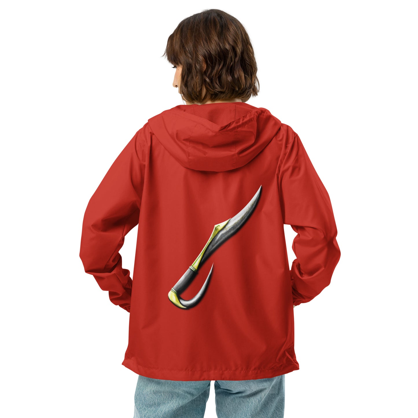 Golden Elven Shortsword Unisex lightweight zip up windbreaker