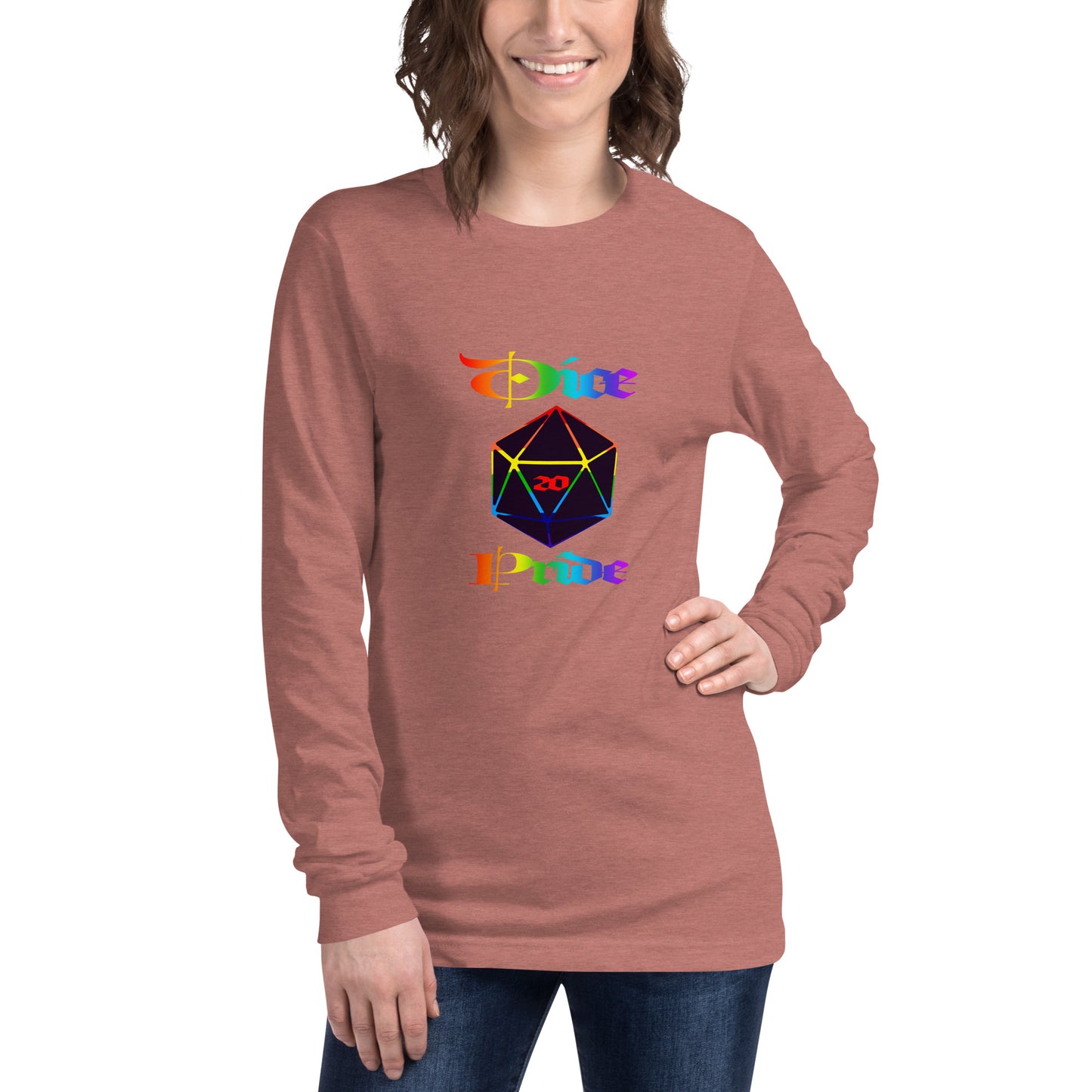 Dice Pride Unisex Long Sleeve Tee