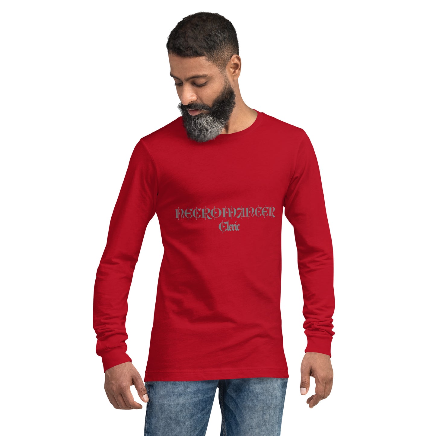 Necromancer Cleric Unisex Long Sleeve Tee