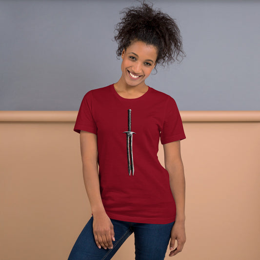Double Blade Greatsword Unisex t-shirt