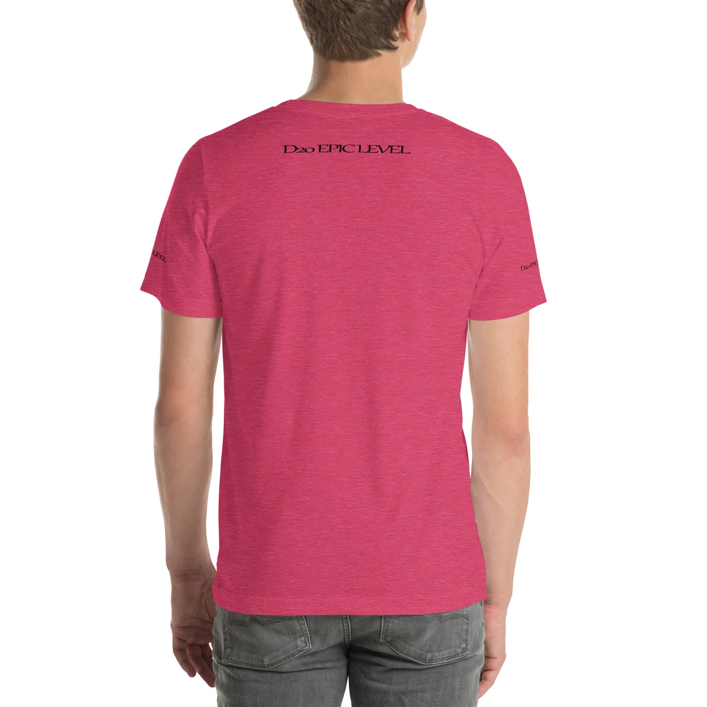 D20 Epic Level Logo Unisex T-shirt