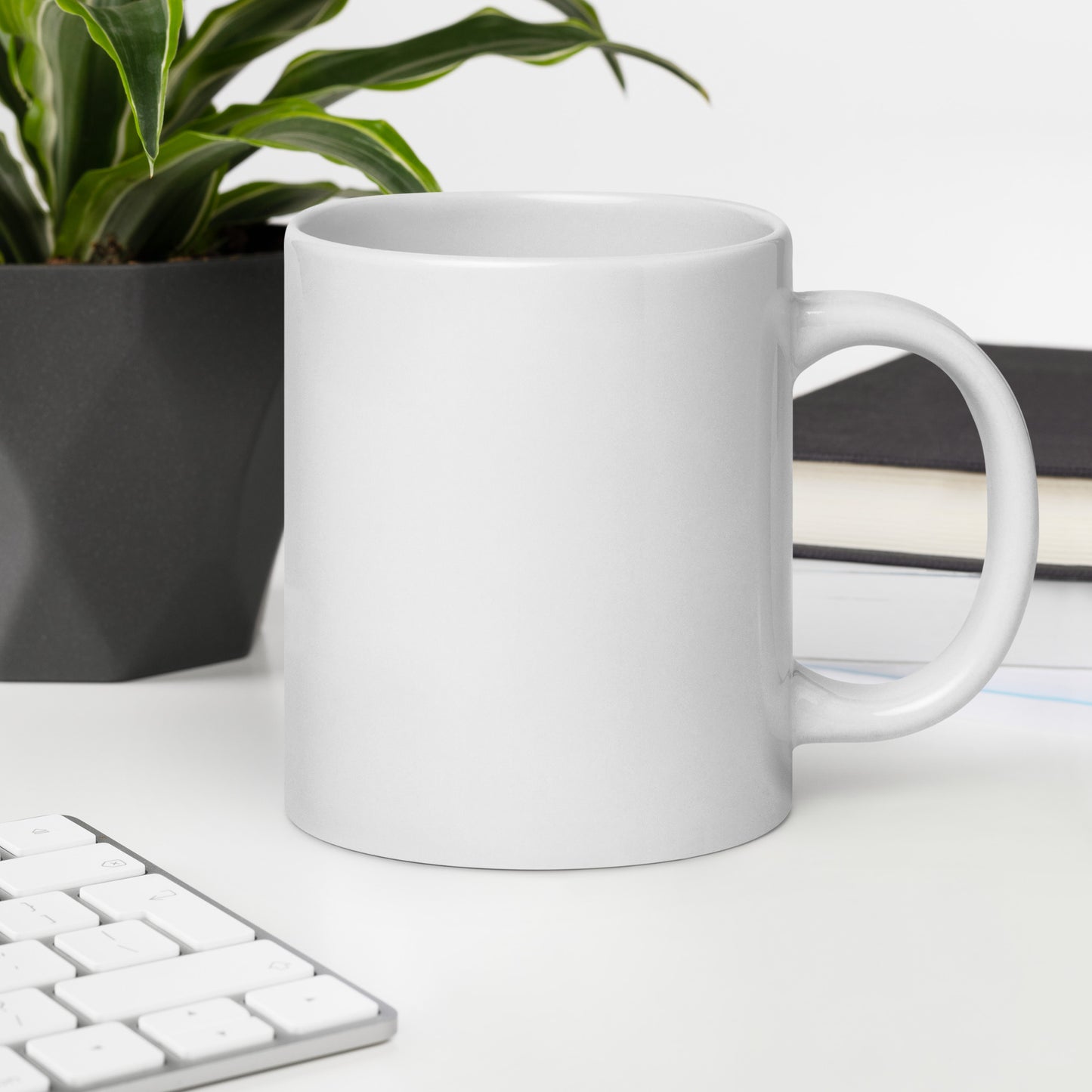 The Fallen White glossy mug